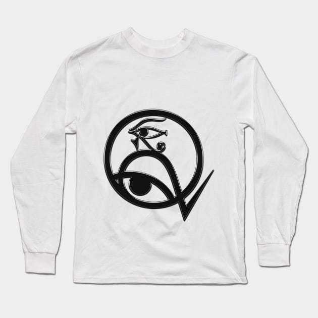 Eye Of Horus/Ra Long Sleeve T-Shirt by VISION2020